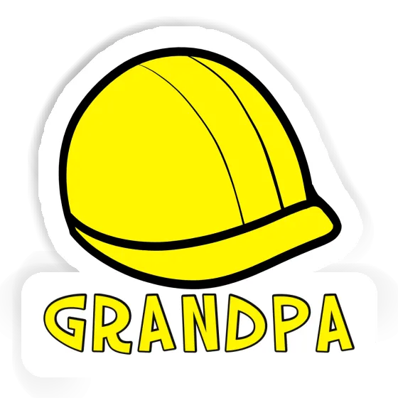 Casque Autocollant Grandpa Gift package Image