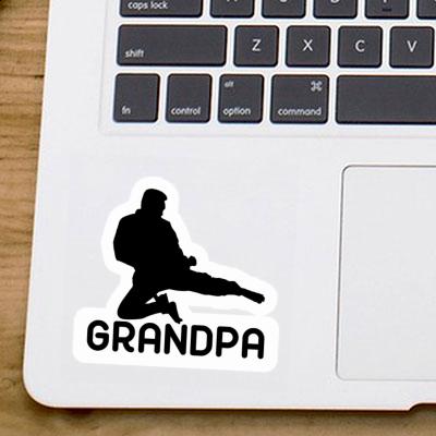 Karateka Sticker Grandpa Image