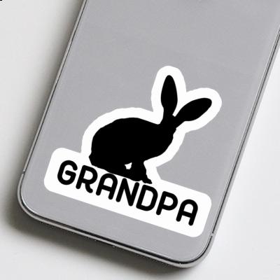 Lapin Autocollant Grandpa Gift package Image