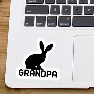 Grandpa Sticker Rabbit Gift package Image