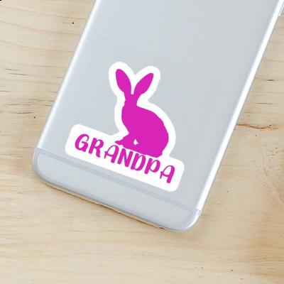 Autocollant Grandpa Lapin Notebook Image