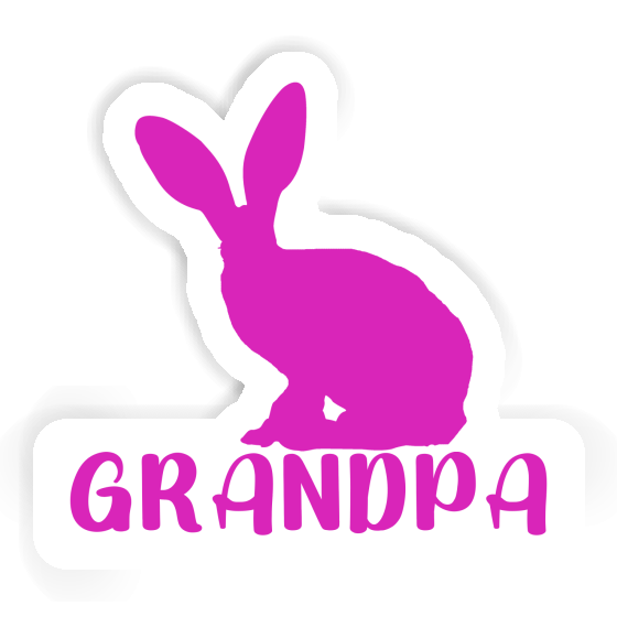 Autocollant Grandpa Lapin Gift package Image