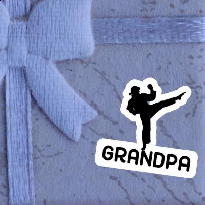 Aufkleber Karateka Grandpa Gift package Image