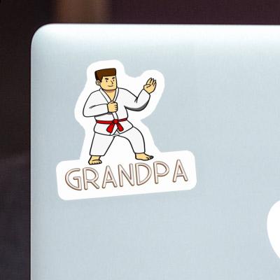 Sticker Grandpa Karateka Gift package Image