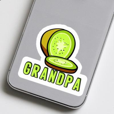 Autocollant Grandpa Kiwi Notebook Image