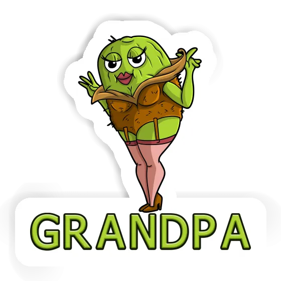 Sticker Grandpa Kiwi Image