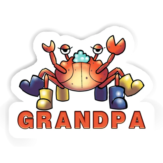 Autocollant Grandpa Crabe Gift package Image