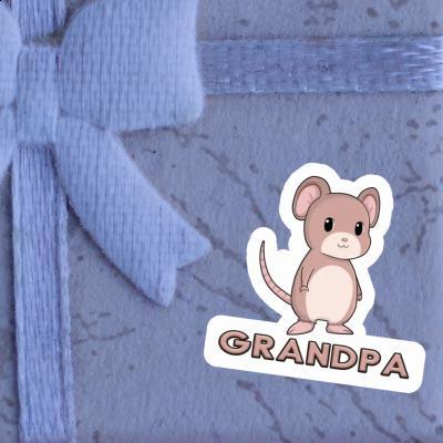 Sticker Grandpa Mouse Gift package Image