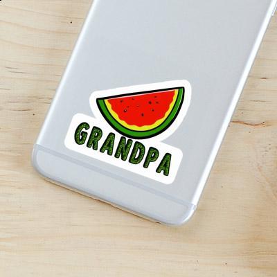 Sticker Melon Grandpa Image