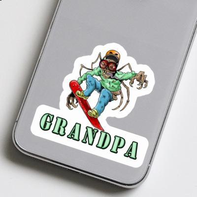 Sticker Grandpa Freerider Image