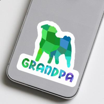 Autocollant Carlin Grandpa Laptop Image