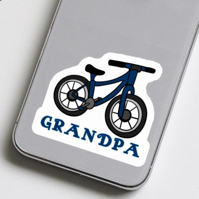 Vélo Autocollant Grandpa Laptop Image