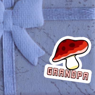 Sticker Mushroom Grandpa Image