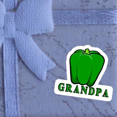 Grandpa Aufkleber Paprika Gift package Image