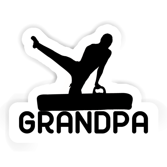 Gymnaste Autocollant Grandpa Gift package Image