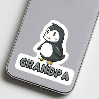 Grandpa Autocollant Pingouin Gift package Image