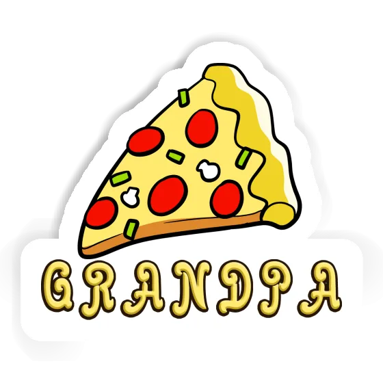 Autocollant Grandpa Pizza Gift package Image