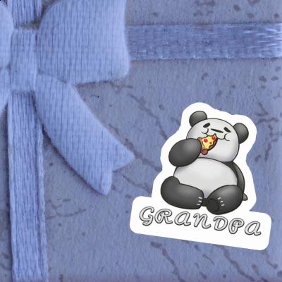 Autocollant Grandpa Pizza-Panda Gift package Image