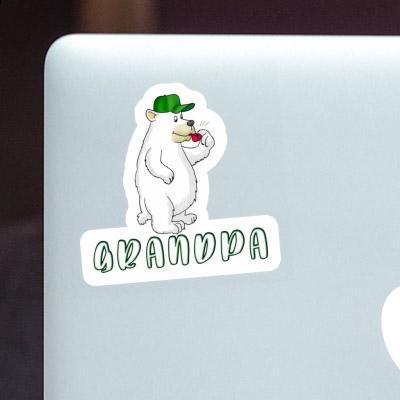 Ice Bear Sticker Grandpa Image