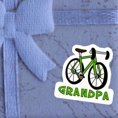 Autocollant Vélo de course Grandpa Gift package Image