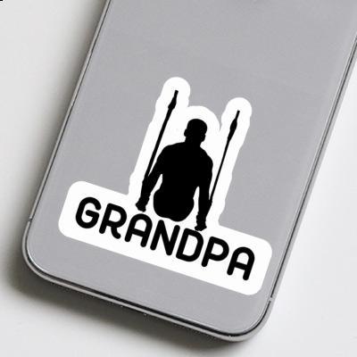 Aufkleber Ringturner Grandpa Laptop Image