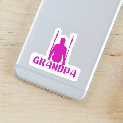 Ringturnerin Sticker Grandpa Laptop Image