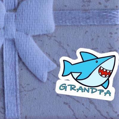 Sticker Hai Grandpa Notebook Image