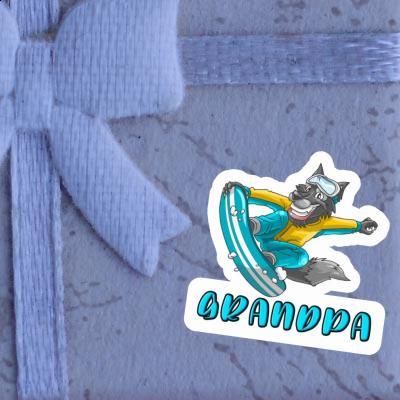 Grandpa Sticker Boarder Notebook Image