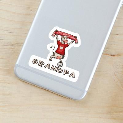 Grandpa Sticker Cow Image