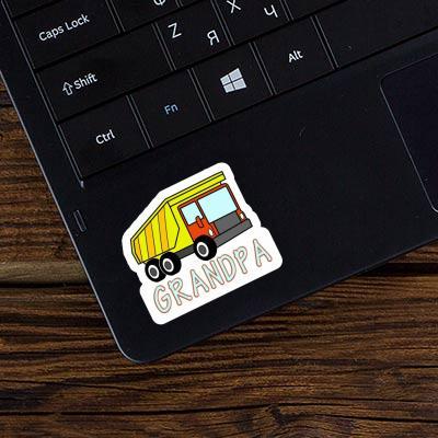 Sticker Dump Truck Grandpa Gift package Image