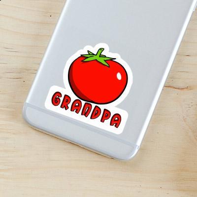 Sticker Tomate Grandpa Laptop Image