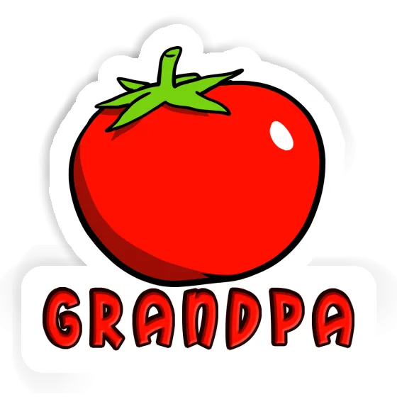 Sticker Tomate Grandpa Notebook Image