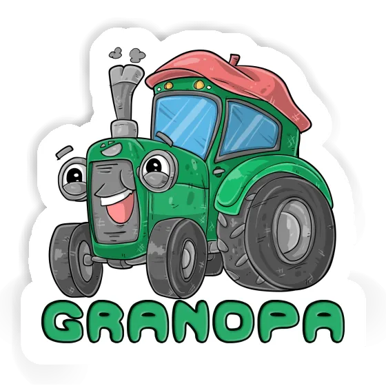 Autocollant Grandpa Tracteur Gift package Image