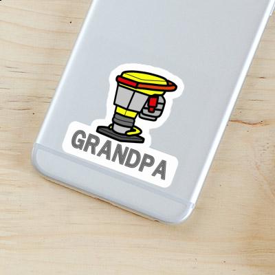 Autocollant Pilons vibrant Grandpa Gift package Image