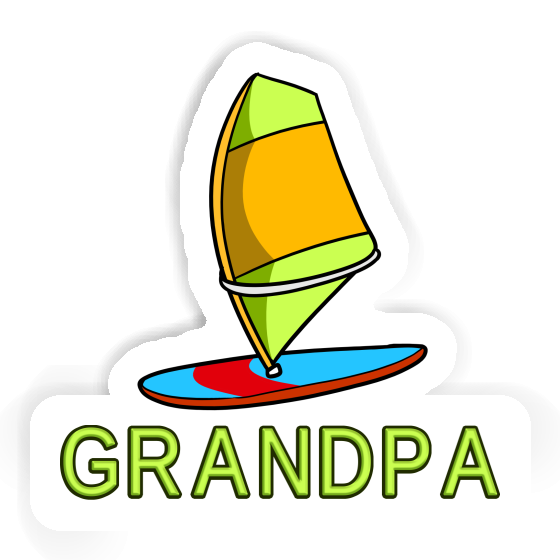 Grandpa Aufkleber Windsurfbrett Gift package Image