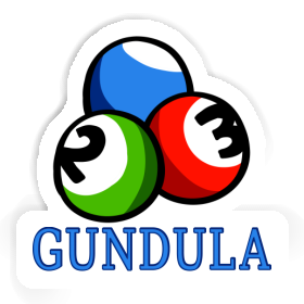 Billardkugel Sticker Gundula Image