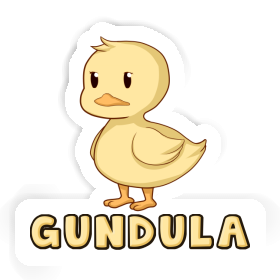 Duck Sticker Gundula Image