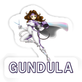 Hairdresser Sticker Gundula Image