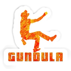 Gundula Sticker Kletterer Image