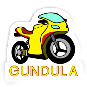 Motorrad Aufkleber Gundula Image