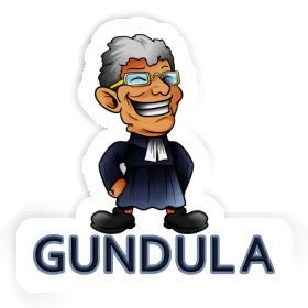 Gundula Sticker Pastor Image