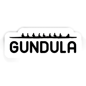 Ruderboot Sticker Gundula Image