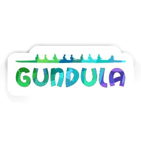 Sticker Gundula Ruderboot Image