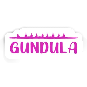 Sticker Gundula Ruderboot Image