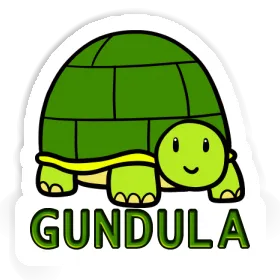 Sticker Gundula Turtle Image