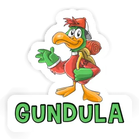 Sticker Wanderer Gundula Image