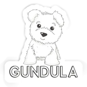 Gundula Autocollant Westie Image