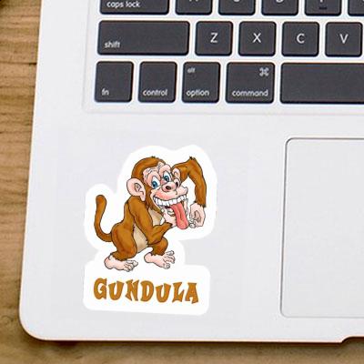 Sticker Gorilla Gundula Image