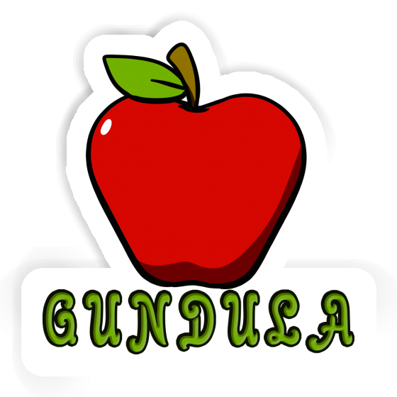 Gundula Sticker Apple Notebook Image