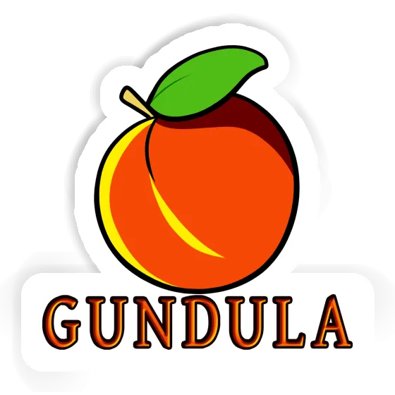 Sticker Apricot Gundula Image